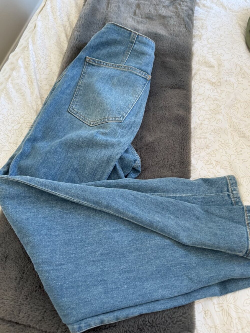 Veronica Beard Crosbie Cropped Wide Leg Jean Size 25 - Picture 5 of 5